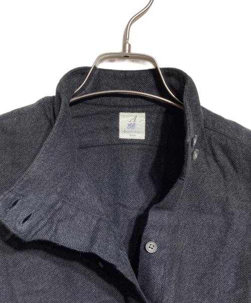 ANATOMICA（アナトミカ）ANATOMICA (アナトミカ) OBOLENSKI SHIRTS/オボレンスキ・シャツ グレー サイズ:38の古着・服飾アイテム