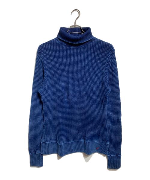 Porter Classic（ポータークラシック）Porter Classic (ポータークラシック) フレンチサーマルニット インディゴ サイズ:Lの古着・服飾アイテム