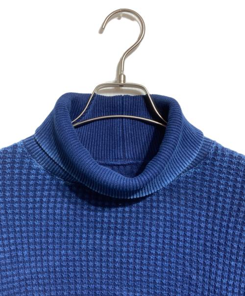 Porter Classic（ポータークラシック）Porter Classic (ポータークラシック) フレンチサーマルニット インディゴ サイズ:Lの古着・服飾アイテム
