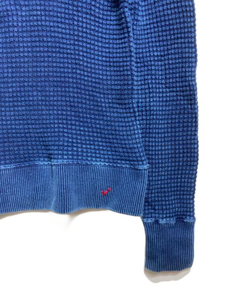 Porter Classic（ポータークラシック）Porter Classic (ポータークラシック) フレンチサーマルニット インディゴ サイズ:Lの古着・服飾アイテム