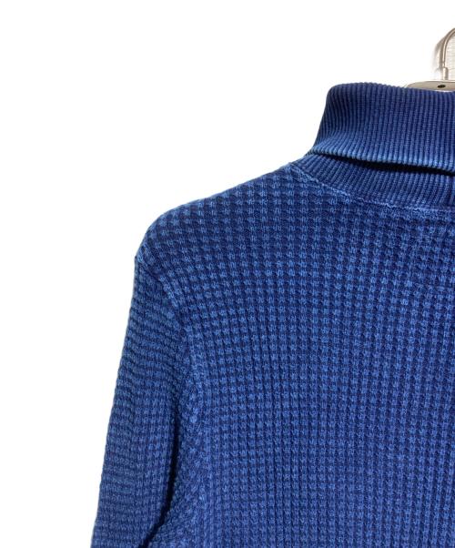 Porter Classic（ポータークラシック）Porter Classic (ポータークラシック) フレンチサーマルニット インディゴ サイズ:Lの古着・服飾アイテム