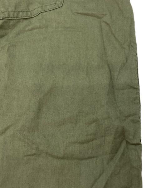 U'S NAVY（ユーエスネイビー）U'S NAVY (ユーエスネイビー) 40'S~ N-3トロピカルポプリンシャツ カーキ サイズ:14 1/2の古着・服飾アイテム