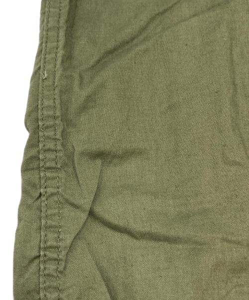 U'S NAVY（ユーエスネイビー）U'S NAVY (ユーエスネイビー) 40'S~ N-3トロピカルポプリンシャツ カーキ サイズ:14 1/2の古着・服飾アイテム