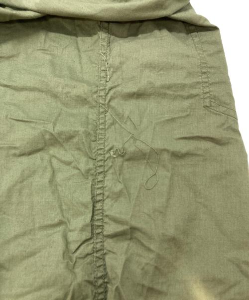 U'S NAVY（ユーエスネイビー）U'S NAVY (ユーエスネイビー) 40'S~ N-3トロピカルポプリンシャツ カーキ サイズ:14 1/2の古着・服飾アイテム