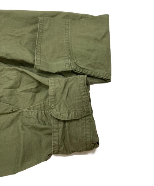U'S NAVY（ユーエスネイビー）U'S NAVY (ユーエスネイビー) 40'S~ N-3トロピカルポプリンシャツ カーキ サイズ:14 1/2の古着・服飾アイテム