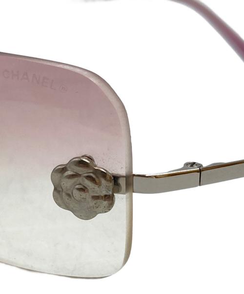 CHANEL（シャネル）CHANEL (シャネル) サングラス/Sunglasses ピンク サイズ:62-15の古着・服飾アイテム