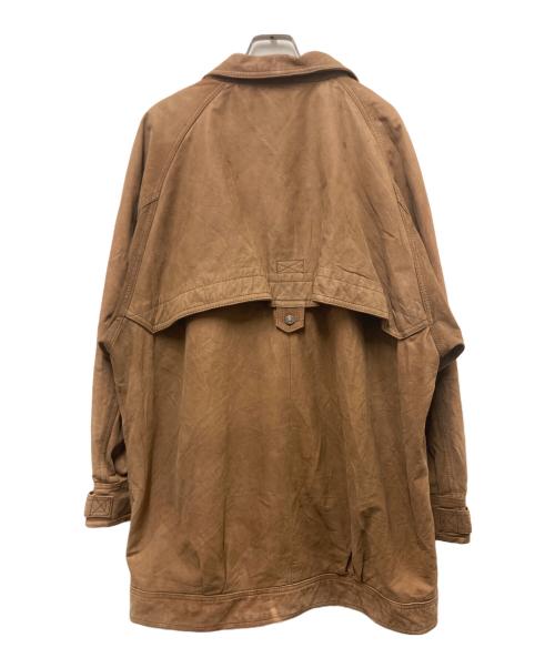 G-Ⅲ（ジースリー）G-Ⅲ (ジースリー) レザーコート ブラウン サイズ:SIZE 18/20の古着・服飾アイテム