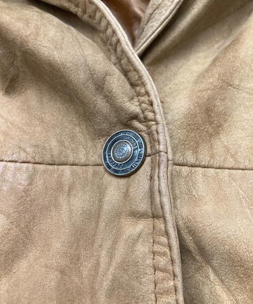 G-Ⅲ（ジースリー）G-Ⅲ (ジースリー) レザーコート ブラウン サイズ:SIZE 18/20の古着・服飾アイテム