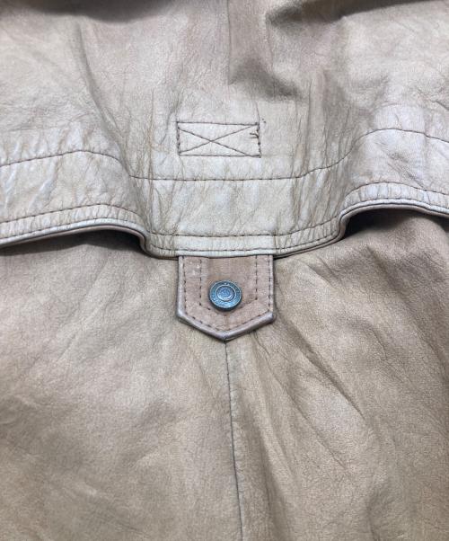 G-Ⅲ（ジースリー）G-Ⅲ (ジースリー) レザーコート ブラウン サイズ:SIZE 18/20の古着・服飾アイテム
