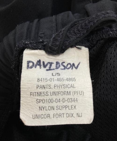 US ARMY（ユーエスアーミー）US ARMY (ユーエスアーミー) ナイロンパンツ/nylon pants ブラック サイズ:L/Sの古着・服飾アイテム