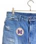 中古・古着 Needles (ニードルズ) ASSORTED PATCHES STRAIGHT JEAN/アソートパッチ ストレートジーンズ インディゴ サイズ:L：14000円