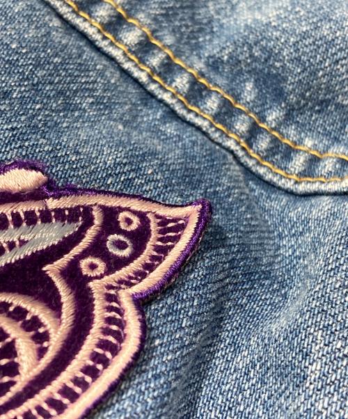 Needles（ニードルズ）Needles (ニードルズ) Assorted Patches Jean Jacket インディゴ サイズ:Mの古着・服飾アイテム