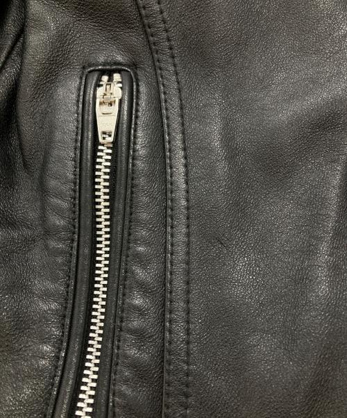 JACKROSE（ジャックローズ）JACKROSE (ジャックローズ) シングルライダースジャケット/Single-breasted biker jacket ブラック サイズ:3の古着・服飾アイテム