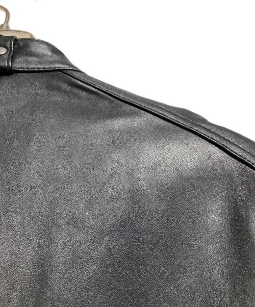 JACKROSE（ジャックローズ）JACKROSE (ジャックローズ) シングルライダースジャケット/Single-breasted biker jacket ブラック サイズ:3の古着・服飾アイテム