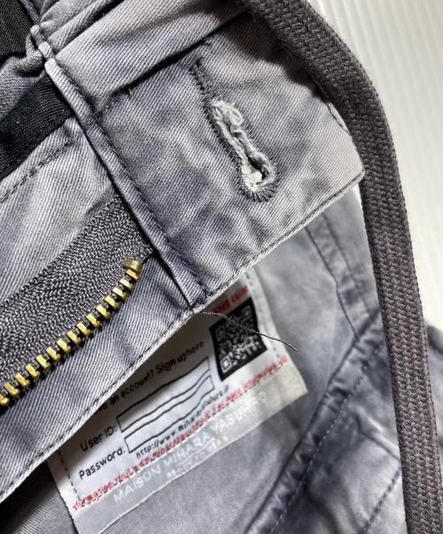 Maison MIHARA YASUHIRO（メゾン ミハラ ヤスヒロ）Maison MIHARA YASUHIRO (メゾン ミハラ ヤスヒロ) RC TWILL CARGO SHORTS ネイビー サイズ:Ｍの古着・服飾アイテム