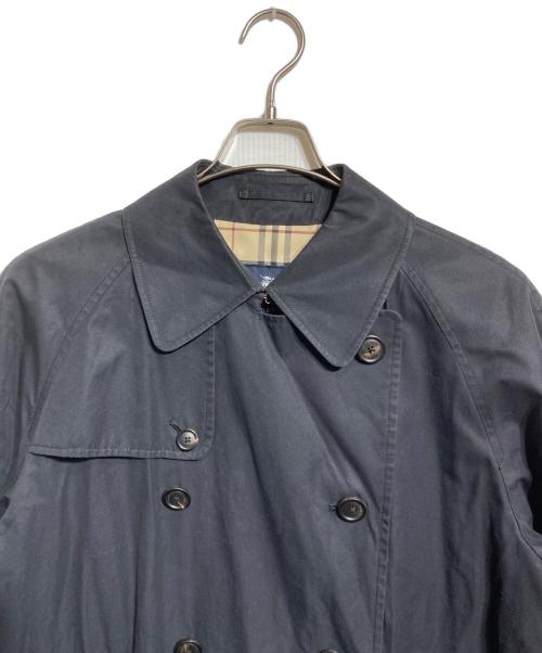 BURBERRY LONDON（バーバリーロンドン）BURBERRY LONDON (バーバリーロンドン) トレンチコート ブラック サイズ:Ｍの古着・服飾アイテム