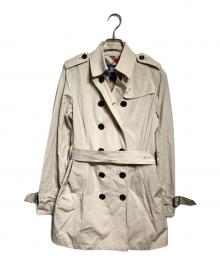 BURBERRY LONDON（バーバリーロンドン）の古着「ハーフトレンチコート/ Mid-length trench coat」｜ベージュ