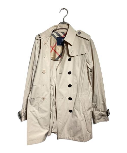 BURBERRY LONDON（バーバリーロンドン）BURBERRY LONDON (バーバリーロンドン) ハーフトレンチコート/ Mid-length trench coat ベージュ サイズ:38の古着・服飾アイテム