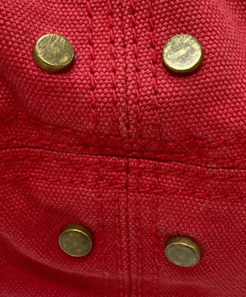 DIESEL（ディーゼル）DIESEL (ディーゼル) ハーフムーンワンショルダーバッグ レッドの古着・服飾アイテム