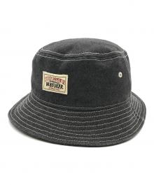stussy（ステューシー）の古着「Canvas Workgear Bucket Hat」｜グレー