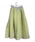 CFCL (シーエフシーエル) FACADE SKIRT/ファサード・スカート イエロー×グレー サイズ:3：20000円