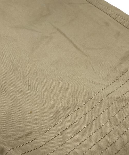 sacai（サカイ）sacai (サカイ) トレンチハイブリッドニット/Trench-style hybrid knit top アイボリー×ブラウン サイズ:1の古着・服飾アイテム
