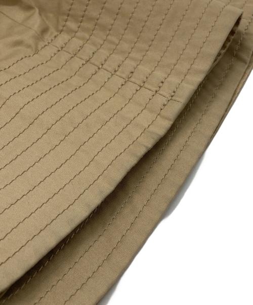 sacai（サカイ）sacai (サカイ) トレンチハイブリッドニット/Trench-style hybrid knit top アイボリー×ブラウン サイズ:1の古着・服飾アイテム
