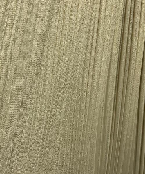 PLEATS PLEASE（プリーツプリーズ）PLEATS PLEASE (プリーツプリーズ) プリーツロングスカート/Long pleated skirt グリーン サイズ:4の古着・服飾アイテム