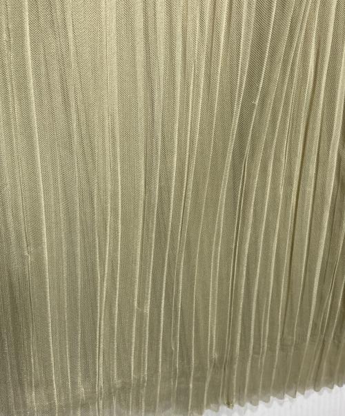 PLEATS PLEASE（プリーツプリーズ）PLEATS PLEASE (プリーツプリーズ) プリーツロングスカート/Long pleated skirt グリーン サイズ:4の古着・服飾アイテム