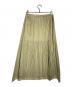PLEATS PLEASE (プリーツプリーズ) プリーツロングスカート/Long pleated skirt グリーン サイズ:4：11000円