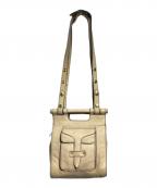 LOEWEロエベ）の古着「キャンディースタッズトートーバッグ/Candystud Studded Tote Bag」｜ベージュ