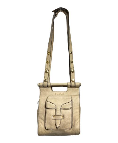 LOEWE（ロエベ）LOEWE (ロエベ) キャンディースタッズトートーバッグ/Candystud Studded Tote Bag ベージュの古着・服飾アイテム