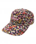 SUPREMEシュプリーム）の古着「LIBERTY FLORAL 6-PANEL」｜ピンク