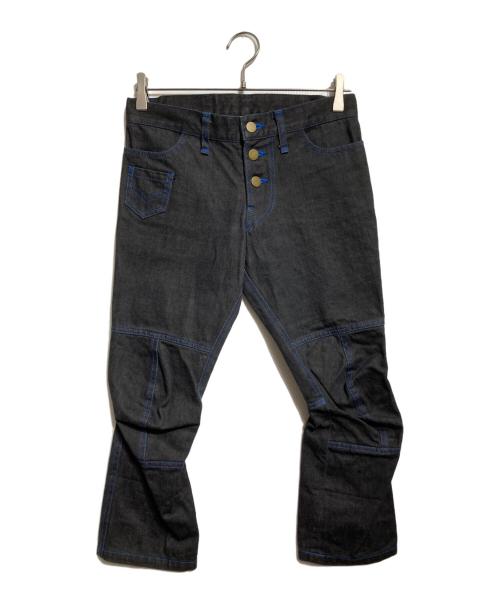 NEMETH（ネメス）NEMETH (ネメス) 立体裁断パンツ/Denim Pants ブラック サイズ:SSの古着・服飾アイテム