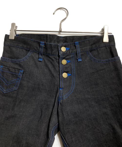 NEMETH（ネメス）NEMETH (ネメス) 立体裁断パンツ/Denim Pants ブラック サイズ:SSの古着・服飾アイテム