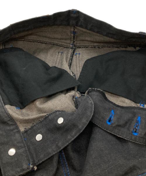 NEMETH（ネメス）NEMETH (ネメス) 立体裁断パンツ/Denim Pants ブラック サイズ:SSの古着・服飾アイテム