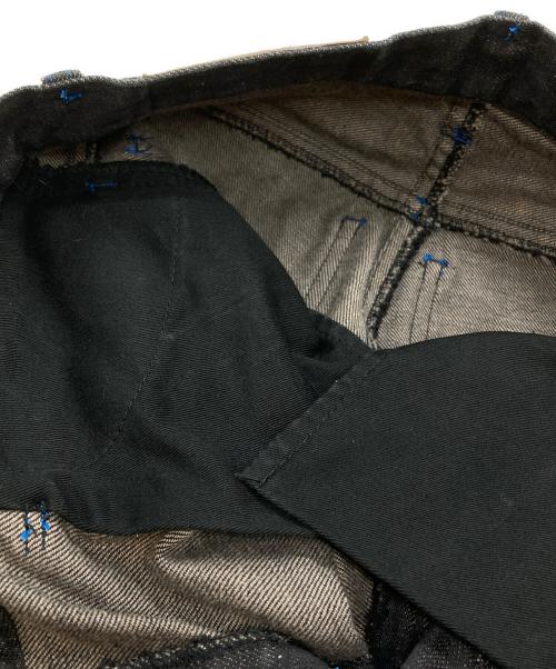 NEMETH（ネメス）NEMETH (ネメス) 立体裁断パンツ/Denim Pants ブラック サイズ:SSの古着・服飾アイテム