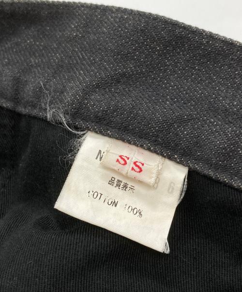 NEMETH（ネメス）NEMETH (ネメス) 立体裁断パンツ/Denim Pants ブラック サイズ:SSの古着・服飾アイテム