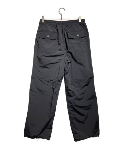 UNUSED（アンユーズド）UNUSED (アンユーズド) Double knee nylon pants/ダブルニー・ナイロンパンツ ブラック サイズ:3の古着・服飾アイテム