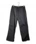 UNUSED（アンユーズド）の古着「Double knee nylon pants/ダブルニー・ナイロンパンツ」｜ブラック
