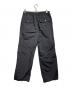 UNUSED (アンユーズド) Double knee nylon pants/ダブルニー・ナイロンパンツ ブラック サイズ:3：18000円
