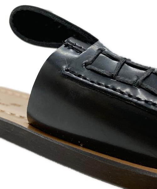 MARNI（マルニ）MARNI (マルニ) レザーフリンジサンダル/Leather fringe sandals ブラック サイズ:37の古着・服飾アイテム