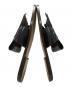 中古・古着 MARNI (マルニ) レザーフリンジサンダル/Leather fringe sandals ブラック サイズ:37：20000円