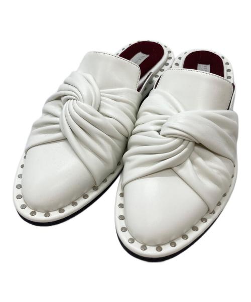 STELLA McCARTNEY（ステラマッカートニー）STELLA McCARTNEY (ステラマッカートニー) スタッズツイスト サンダル/Studded Twist Sandals ホワイト サイズ:37の古着・服飾アイテム