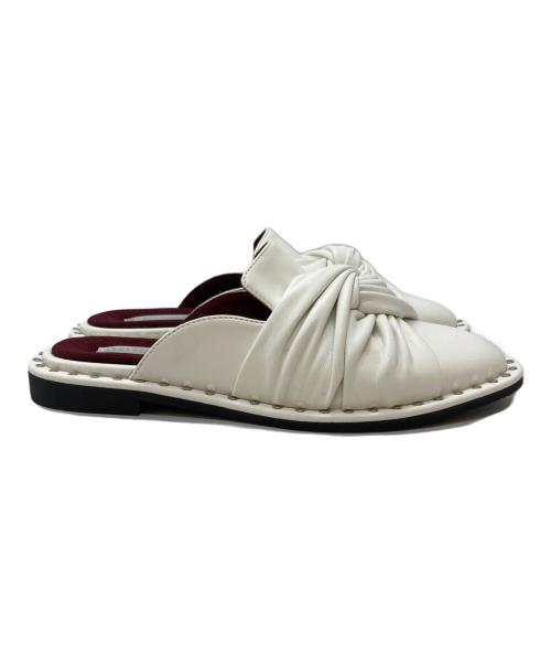 STELLA McCARTNEY（ステラマッカートニー）STELLA McCARTNEY (ステラマッカートニー) スタッズツイスト サンダル/Studded Twist Sandals ホワイト サイズ:37の古着・服飾アイテム