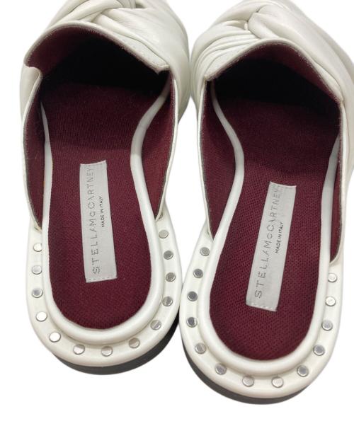 STELLA McCARTNEY（ステラマッカートニー）STELLA McCARTNEY (ステラマッカートニー) スタッズツイスト サンダル/Studded Twist Sandals ホワイト サイズ:37の古着・服飾アイテム