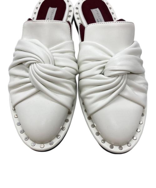 STELLA McCARTNEY（ステラマッカートニー）STELLA McCARTNEY (ステラマッカートニー) スタッズツイスト サンダル/Studded Twist Sandals ホワイト サイズ:37の古着・服飾アイテム