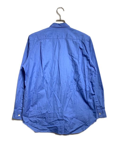 COMME des GARCONS HOMME PLUS（コムデギャルソンオムプリュス）COMME des GARCONS HOMME PLUS (コムデギャルソンオムプリュス) ギミックジップアップシャツ/Gimmick Zip-Up Shirt ブルー サイズ:－の古着・服飾アイテム