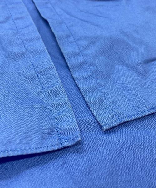 COMME des GARCONS HOMME PLUS（コムデギャルソンオムプリュス）COMME des GARCONS HOMME PLUS (コムデギャルソンオムプリュス) ギミックジップアップシャツ/Gimmick Zip-Up Shirt ブルー サイズ:－の古着・服飾アイテム