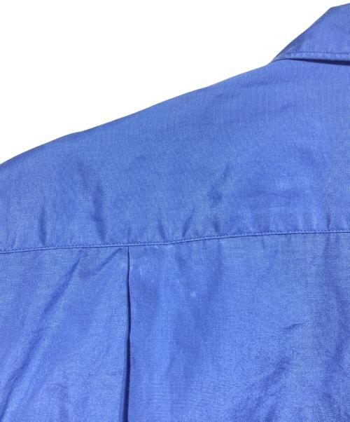 COMME des GARCONS HOMME PLUS（コムデギャルソンオムプリュス）COMME des GARCONS HOMME PLUS (コムデギャルソンオムプリュス) ギミックジップアップシャツ/Gimmick Zip-Up Shirt ブルー サイズ:－の古着・服飾アイテム